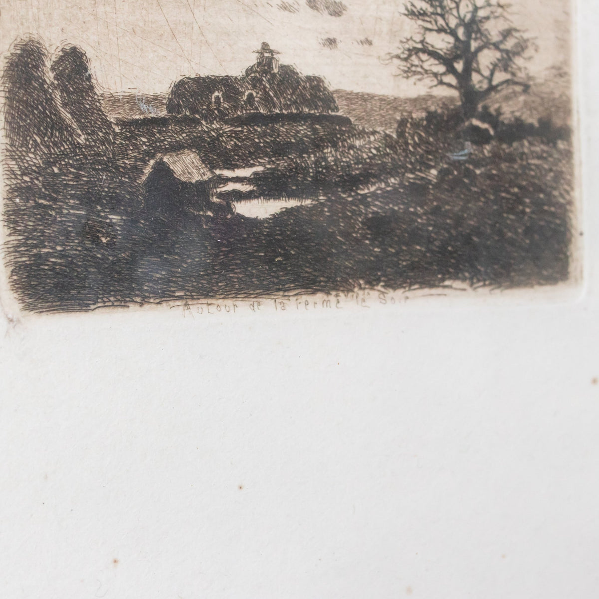 Automne et Le Ferme Lithograph - elsie green - art