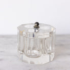 Baccarat Mustard Pot with Mustard Spoon - elsie green - the french kitchen