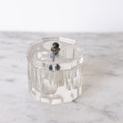 Baccarat Mustard Pot with Mustard Spoon - elsie green - the french kitchen