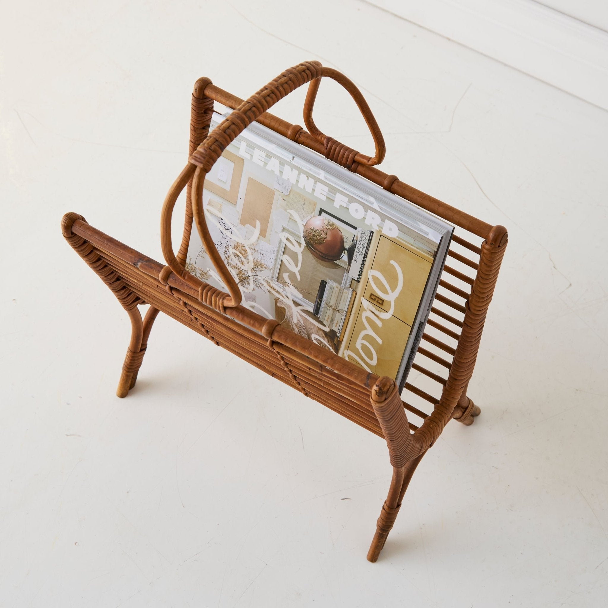 Bamboo Magazine Stand - elsie green - decor