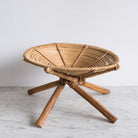 Bamboo Pedestal Bowl - elsie green - decor