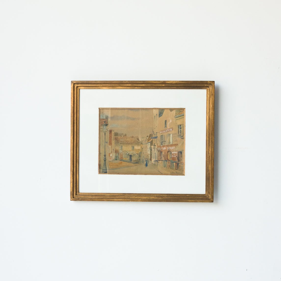 Bar Tabac Pastel Drawing - elsie green - Art