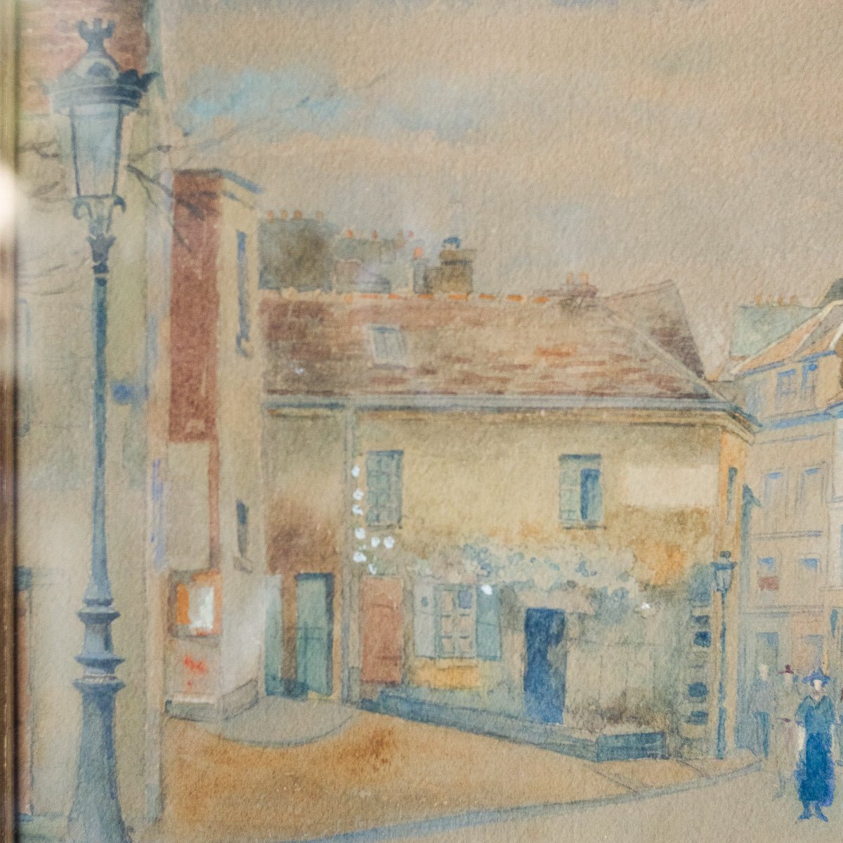 Bar Tabac Pastel Drawing - elsie green - Art