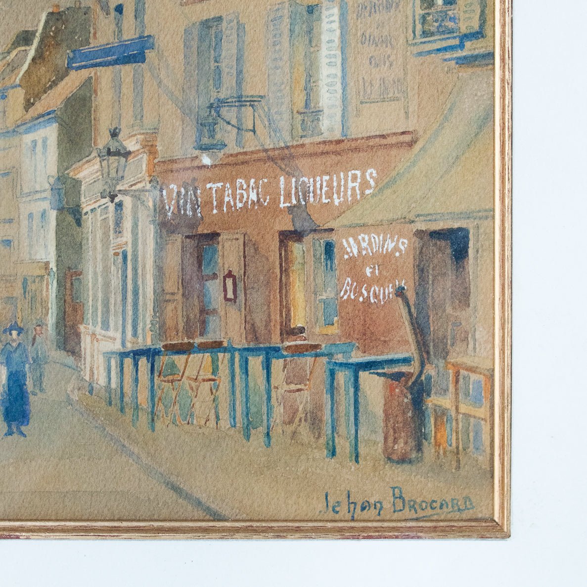 Bar Tabac Pastel Drawing - elsie green - Art