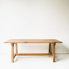 Barn - to - Table Reclaimed Oak Farm Table - elsie green - reclaimed wood furniture