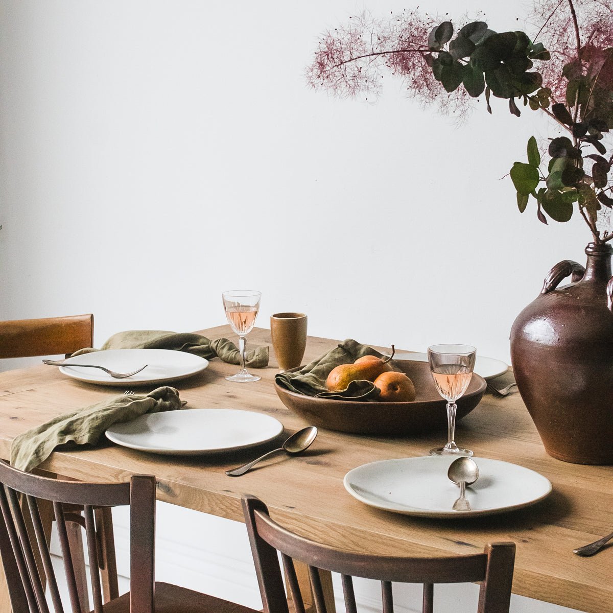 Barn - to - Table Reclaimed Oak Farm Table - elsie green - reclaimed wood furniture