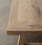 Barn - to - Table Reclaimed Oak Farm Table - elsie green - reclaimed wood furniture