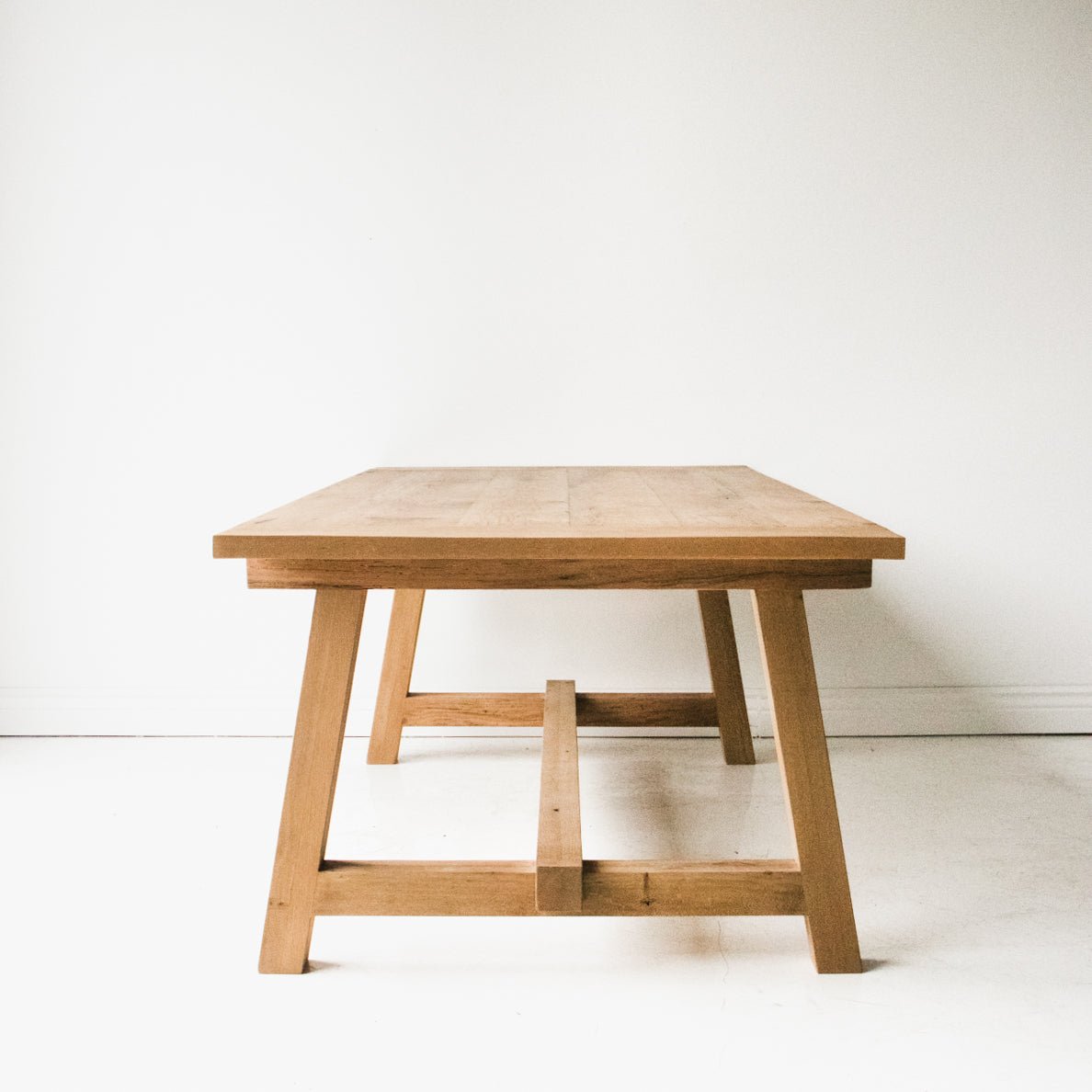 Barn - to - Table Reclaimed Oak Farm Table - elsie green - reclaimed wood furniture