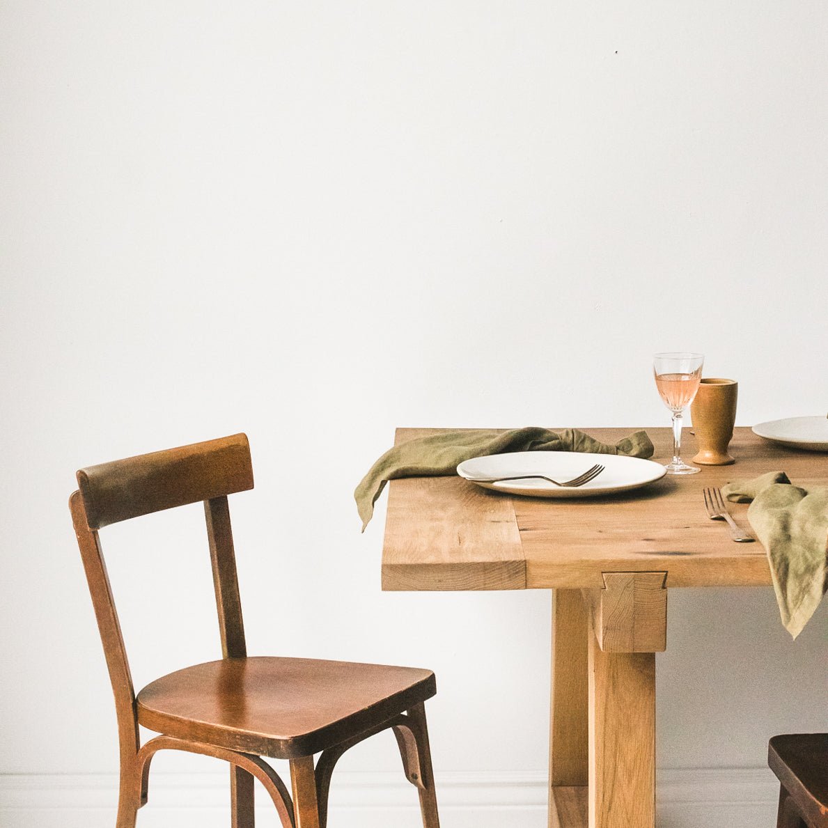 Barn - to - Table Reclaimed Oak Farm Table - elsie green - reclaimed wood furniture