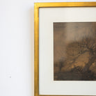 Barren Tree Lithgraph - elsie green - art