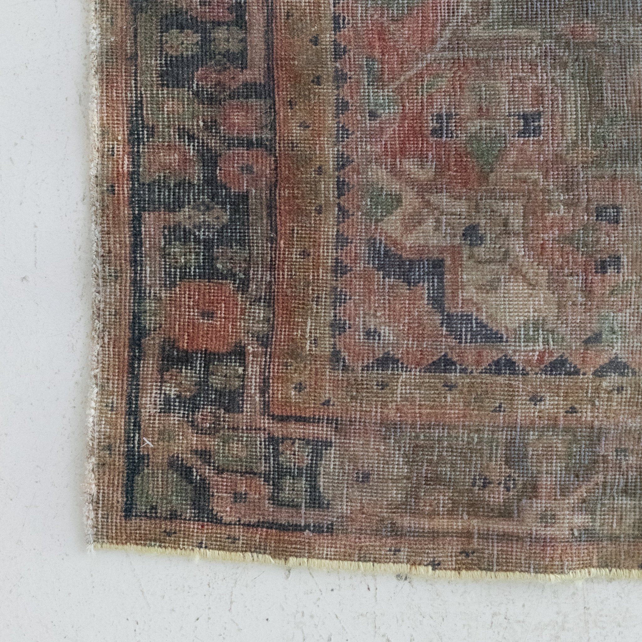Beane Vintage Rug | 42 X 134 - elsie green - textiles