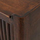 Bedside Table with Tambor Door - elsie green - furniture