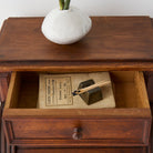 Bedside Table with Tambor Door - elsie green - furniture