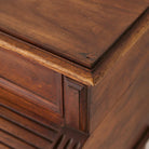 Bedside Table with Tambor Door - elsie green - furniture