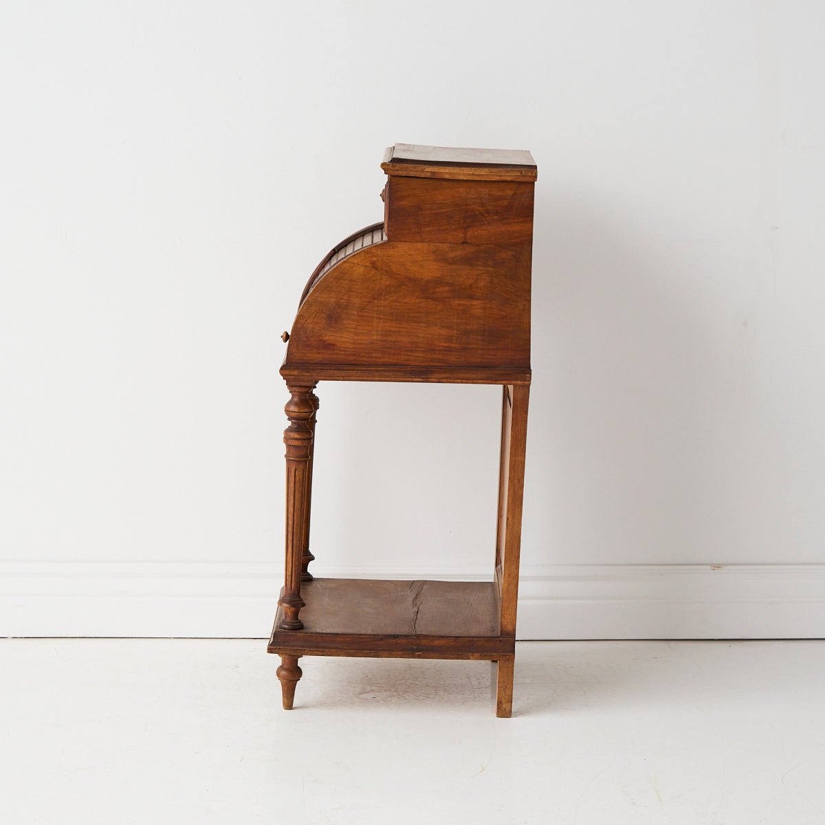 Bedside Table with Tambor Door - elsie green - furniture