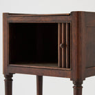 Bedside Table with Tambor Door - elsie green - furniture