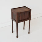 Bedside Table with Tambor Door - elsie green - furniture