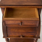 Bedside Table with Tambor Door - elsie green - furniture