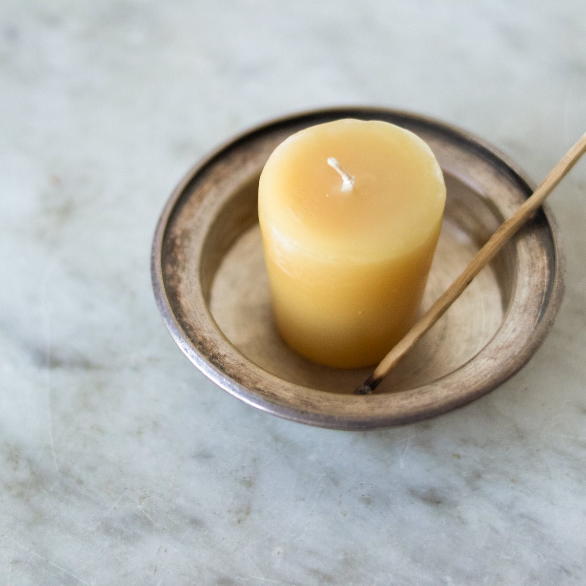 Beeswax Votive Candle Set of 6 - elsie green - Decor
