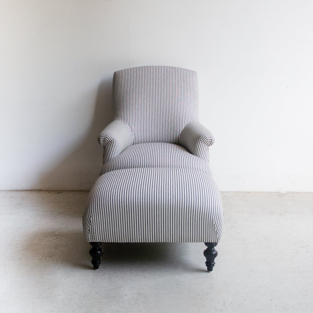Bellecour Arm Chair and Ottoman - elsie green - Furniture