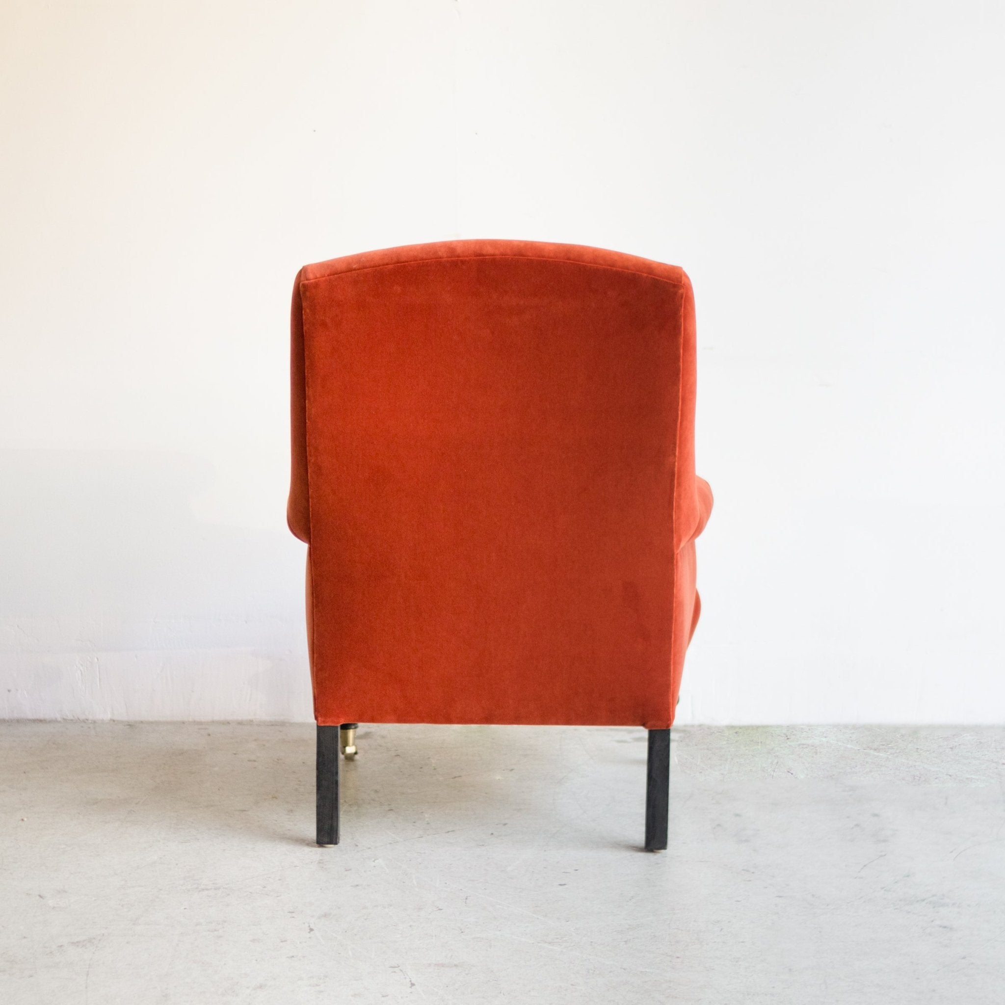 Bellecour Arm Chair | Emile Velvet Burnt Orange - elsie green - Furniture