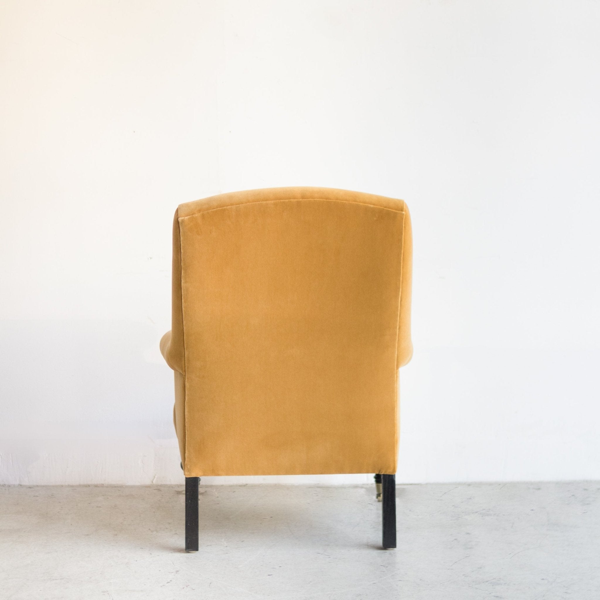 Bellecour Arm Chair | Emile Velvet Caramel - elsie green - Furniture