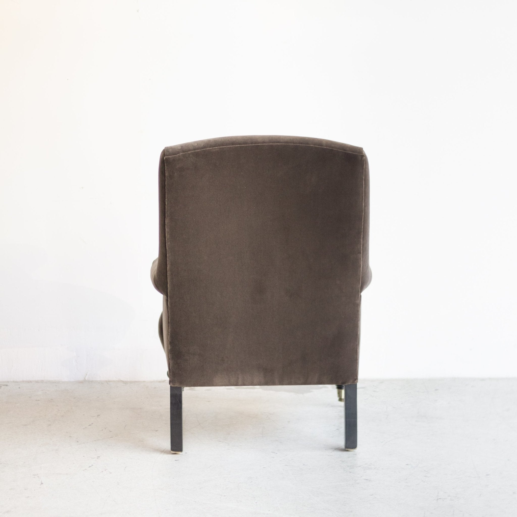 Bellecour Arm Chair | Emile Velvet Chocolate - elsie green - Furniture