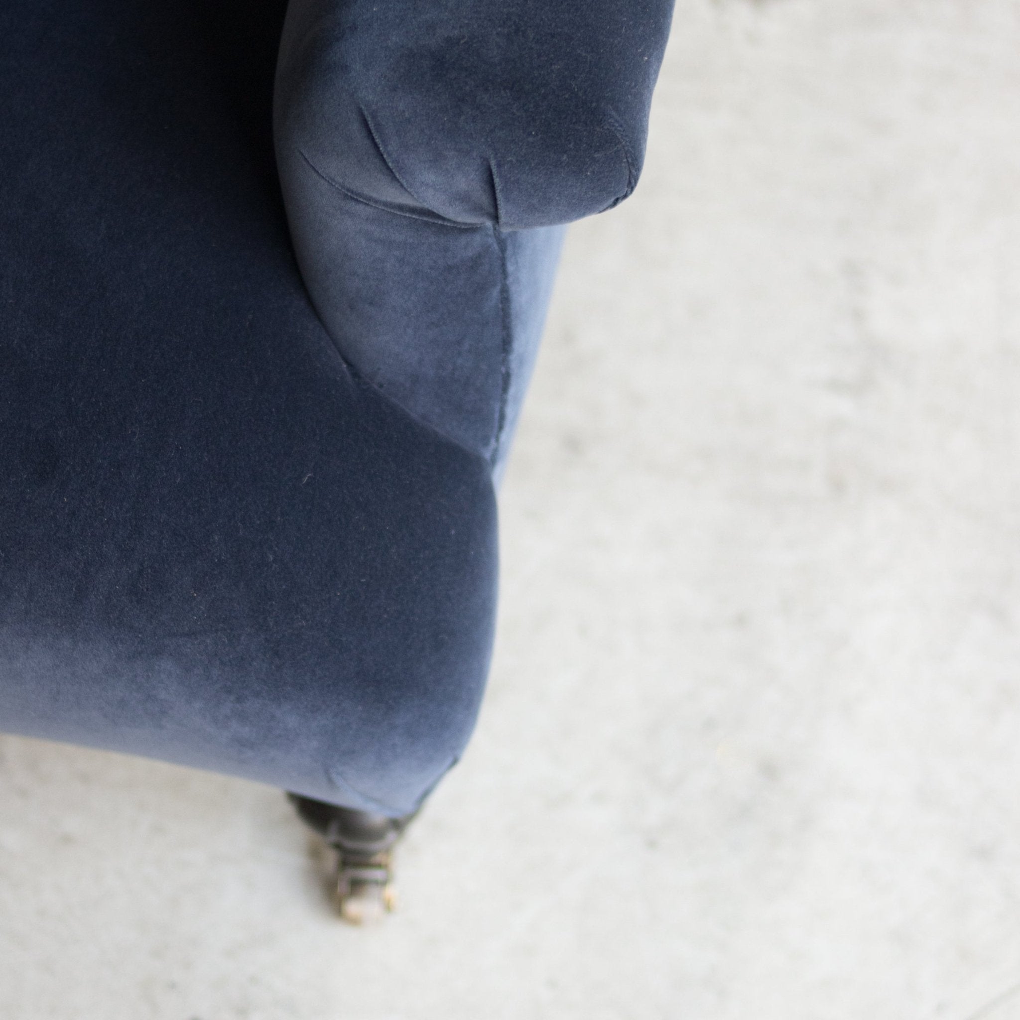 Bellecour Arm Chair | Emile Velvet Navy - elsie green - Furniture