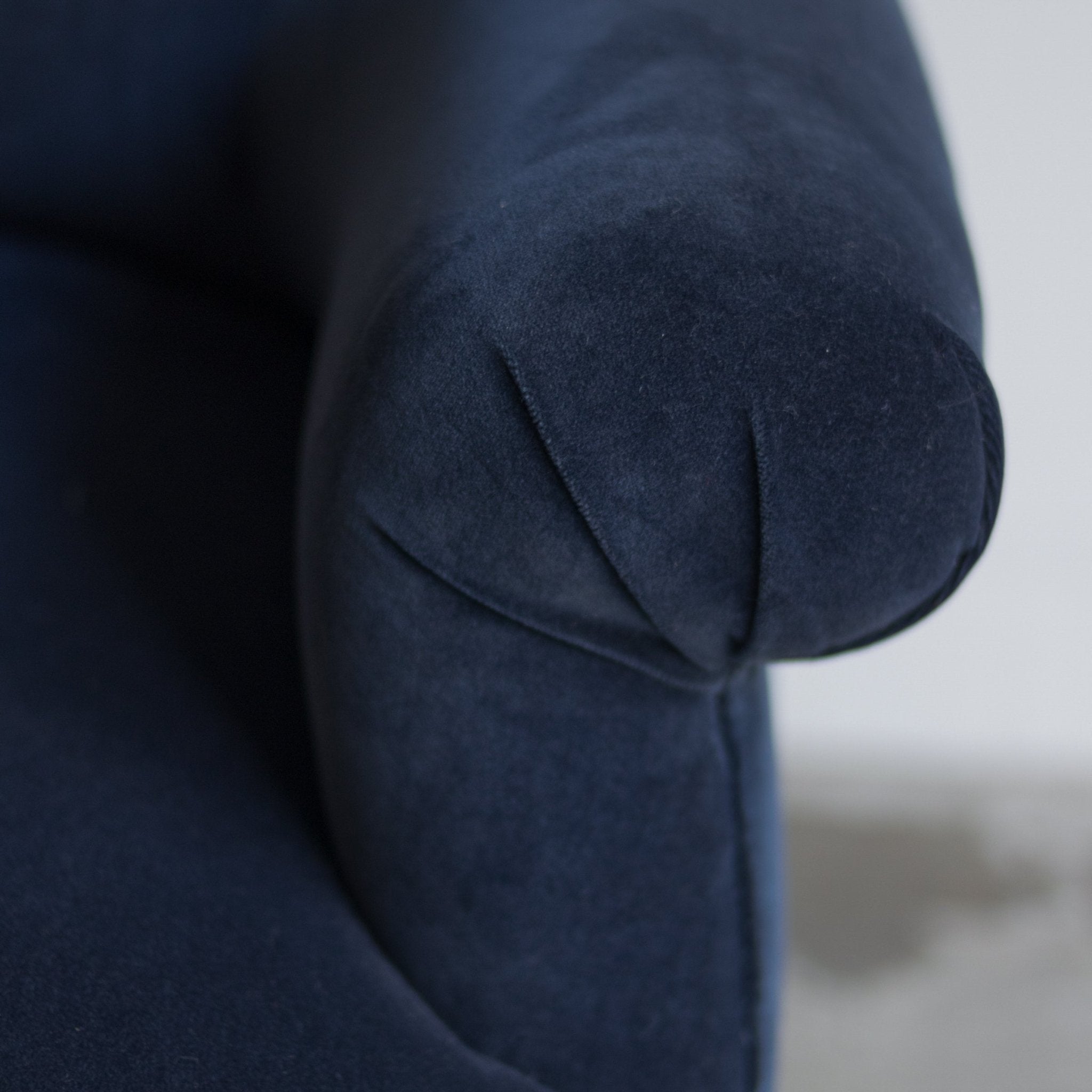 Bellecour Arm Chair | Emile Velvet Navy - elsie green - Furniture