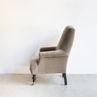 Bellecour Arm Chair | Emile Velvet Stone - elsie green - Furniture
