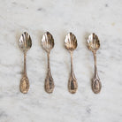 Bellini Prata Shell Salt Spoon Set of 4 | The Patrick Orbe Collection - elsie green - the french kitchen