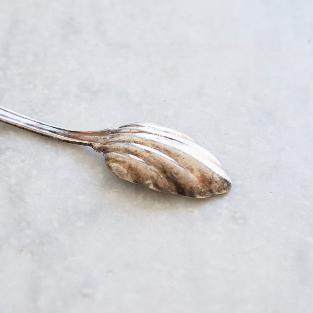 Bellini Prata Shell Salt Spoon Set of 4 | The Patrick Orbe Collection - elsie green - the french kitchen