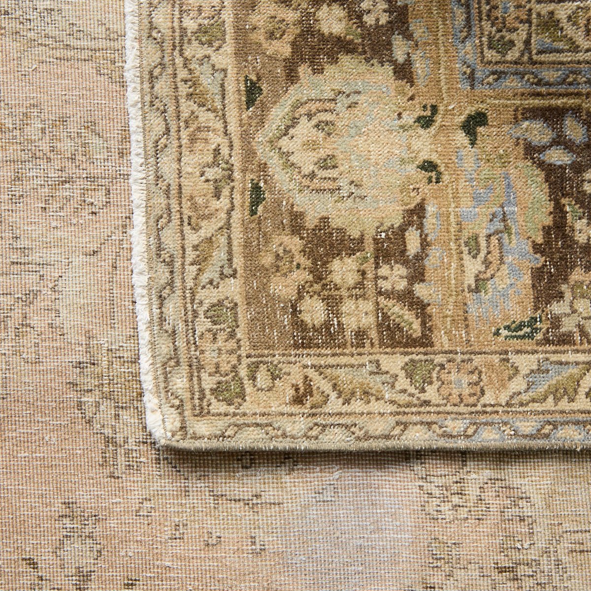 Benouville Vintage Rug | 9'9" x 12'10" - elsie green - textiles