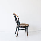 Bentwood Stool with Cane Seat - elsie green - furniture