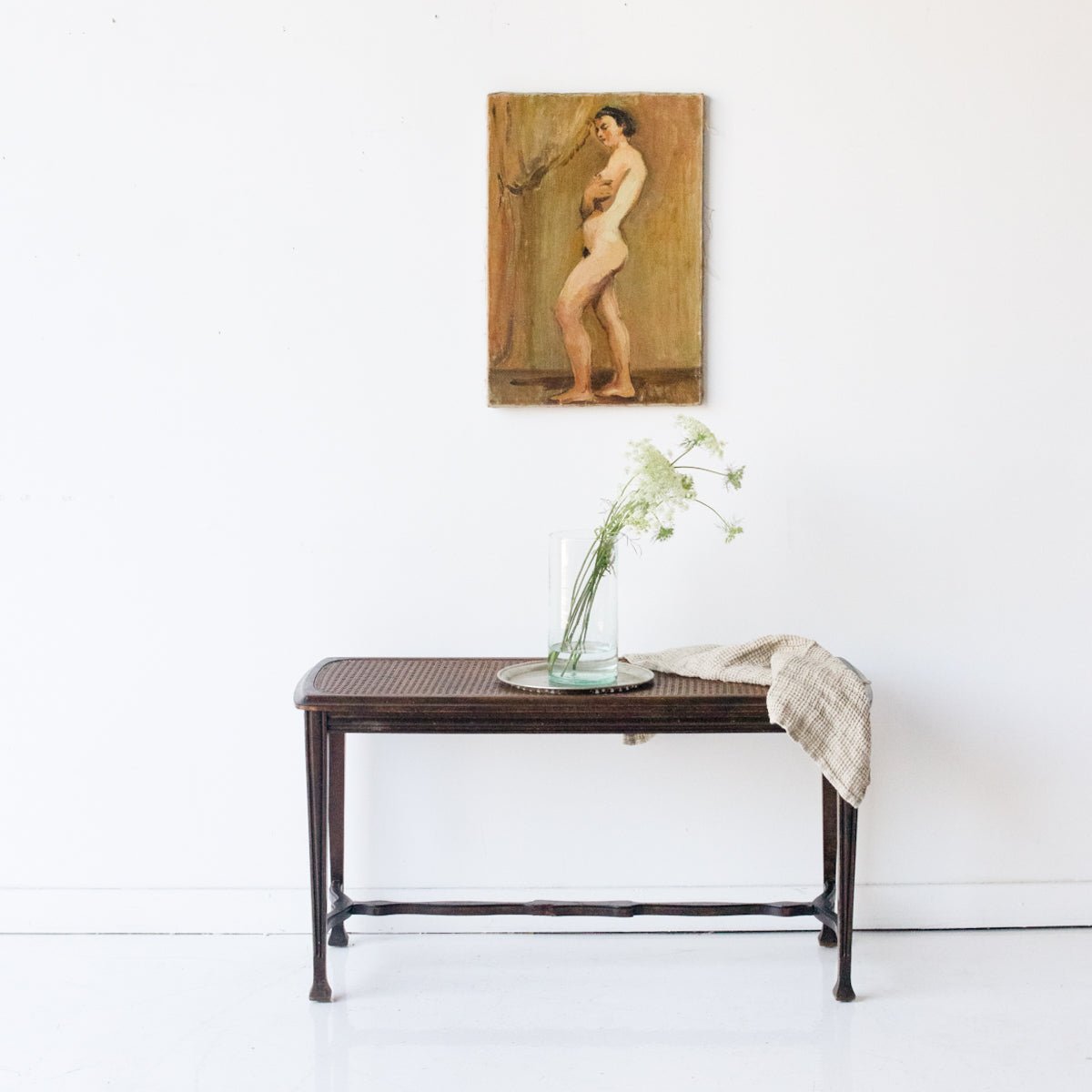 Birds - eye Cane Bench - elsie green - furniture