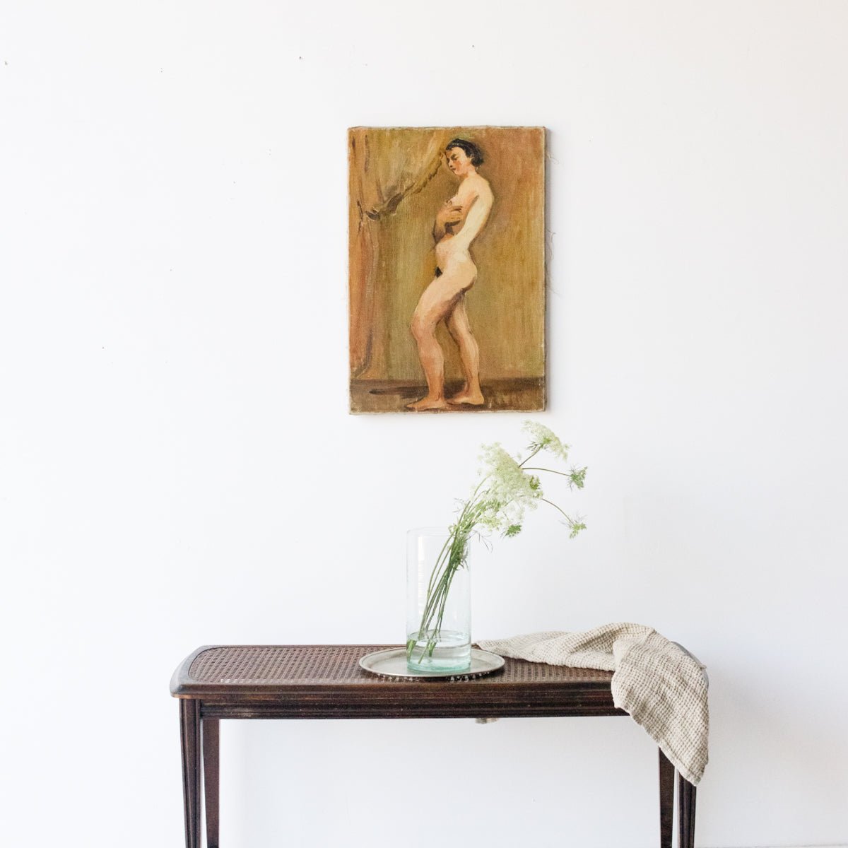 Birds - eye Cane Bench - elsie green - furniture