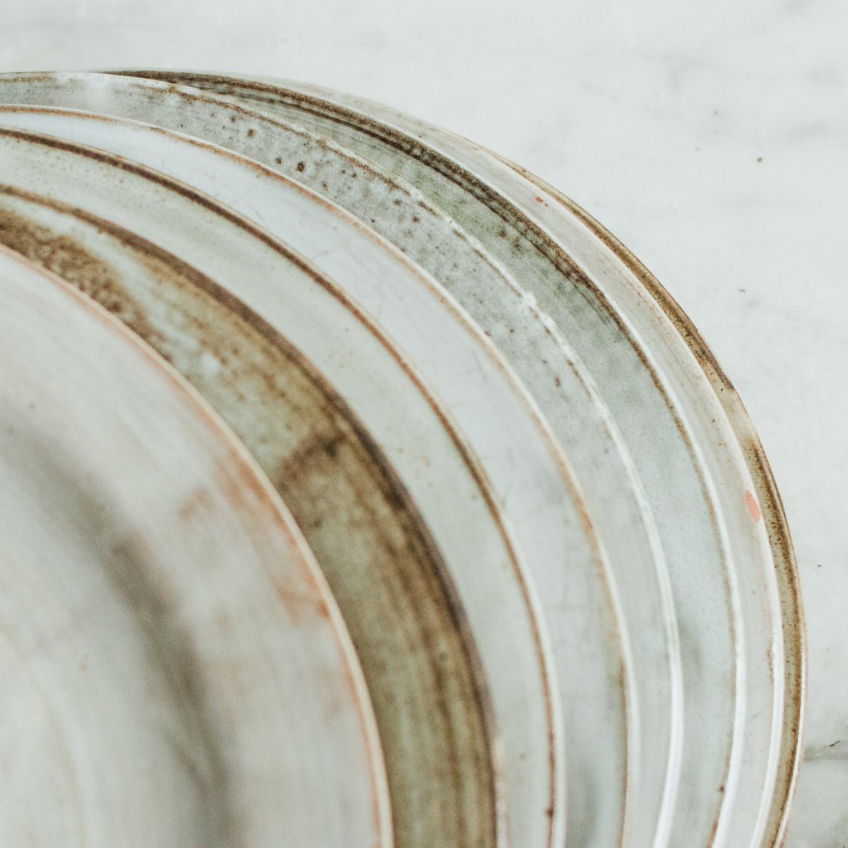 Black Clay Dinner Plate | Jacques Pouchain Dieulefit Set of 12 - elsie green - the french kitchen