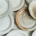 Black Clay Dinner Plate | Jacques Pouchain Dieulefit Set of 12 - elsie green - the french kitchen