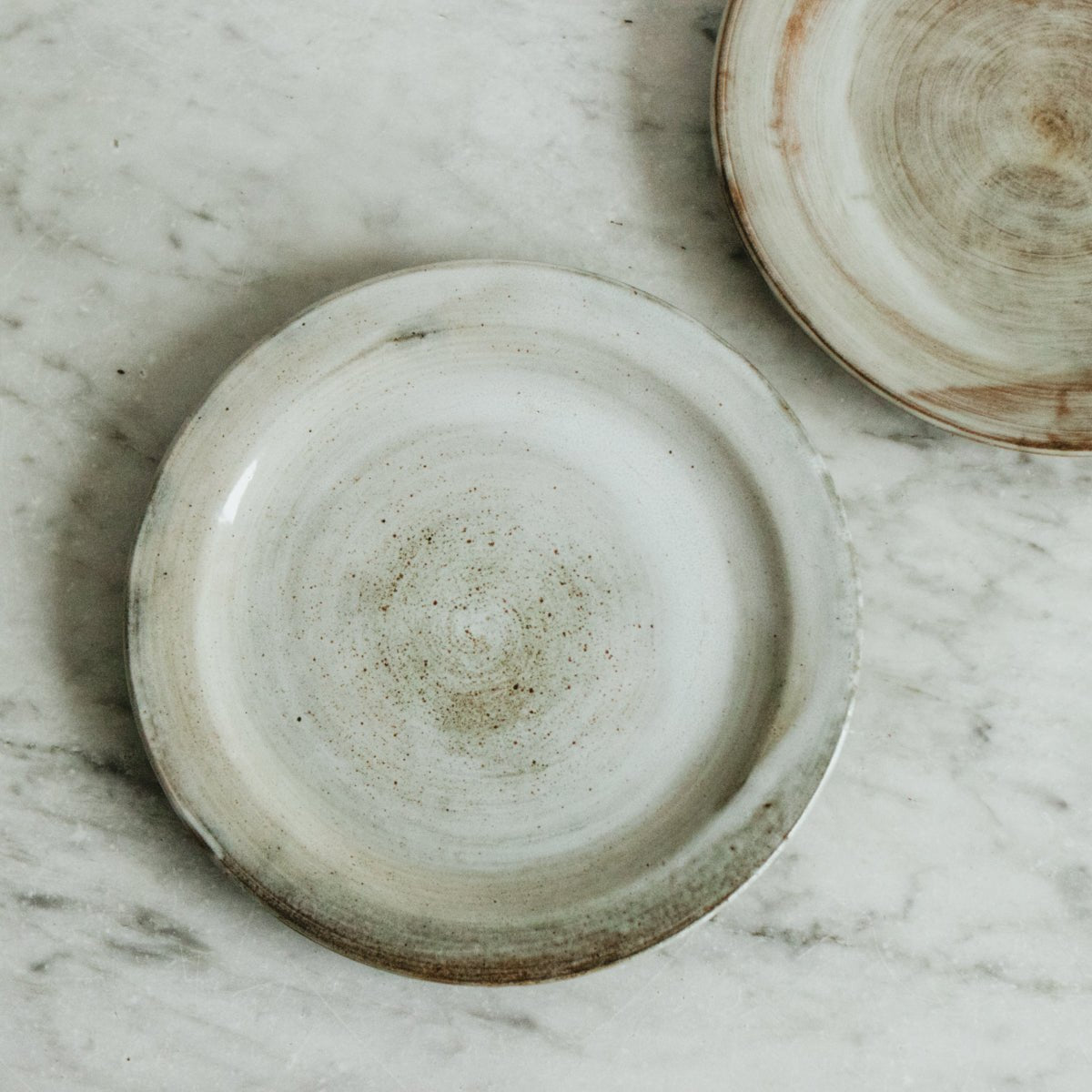 Black Clay Dinner Plate | Jacques Pouchain Dieulefit Set of 12 - elsie green - the french kitchen