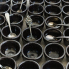 Black Escargot Pot Set Of 10 - elsie green - The French Kitchen