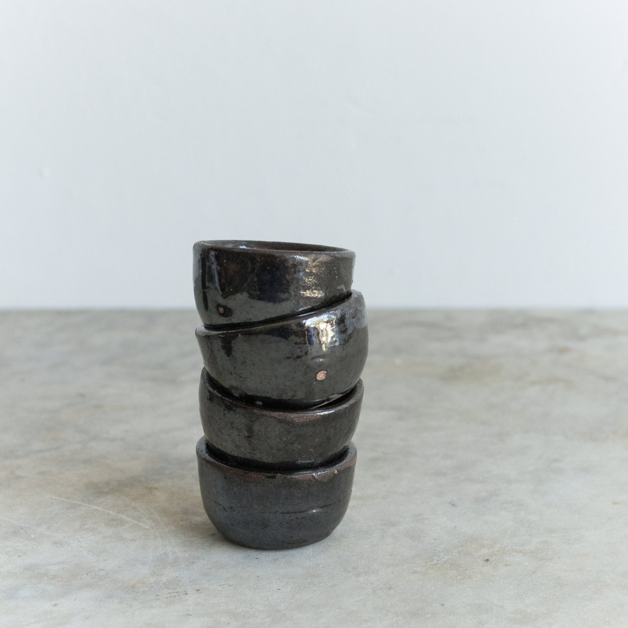 Black Escargot Pot Set Of 10 - elsie green - The French Kitchen