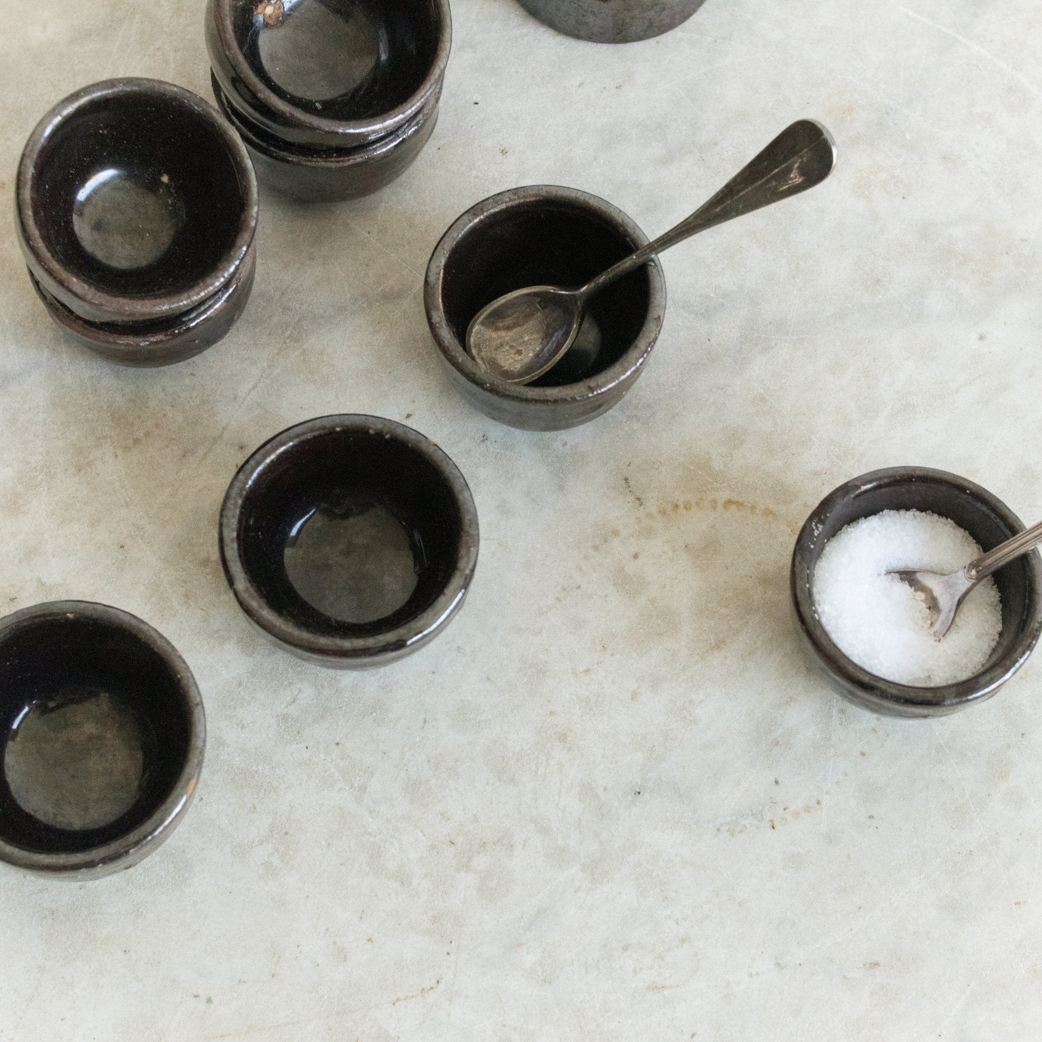 Black Escargot Pot Set Of 10 - elsie green - The French Kitchen