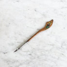 Blanzy & Poure et Cie Antique Fountain Pen - elsie green - decor