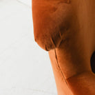 Block Print Crapaud Chair | Copper Velvet - elsie green - furniture