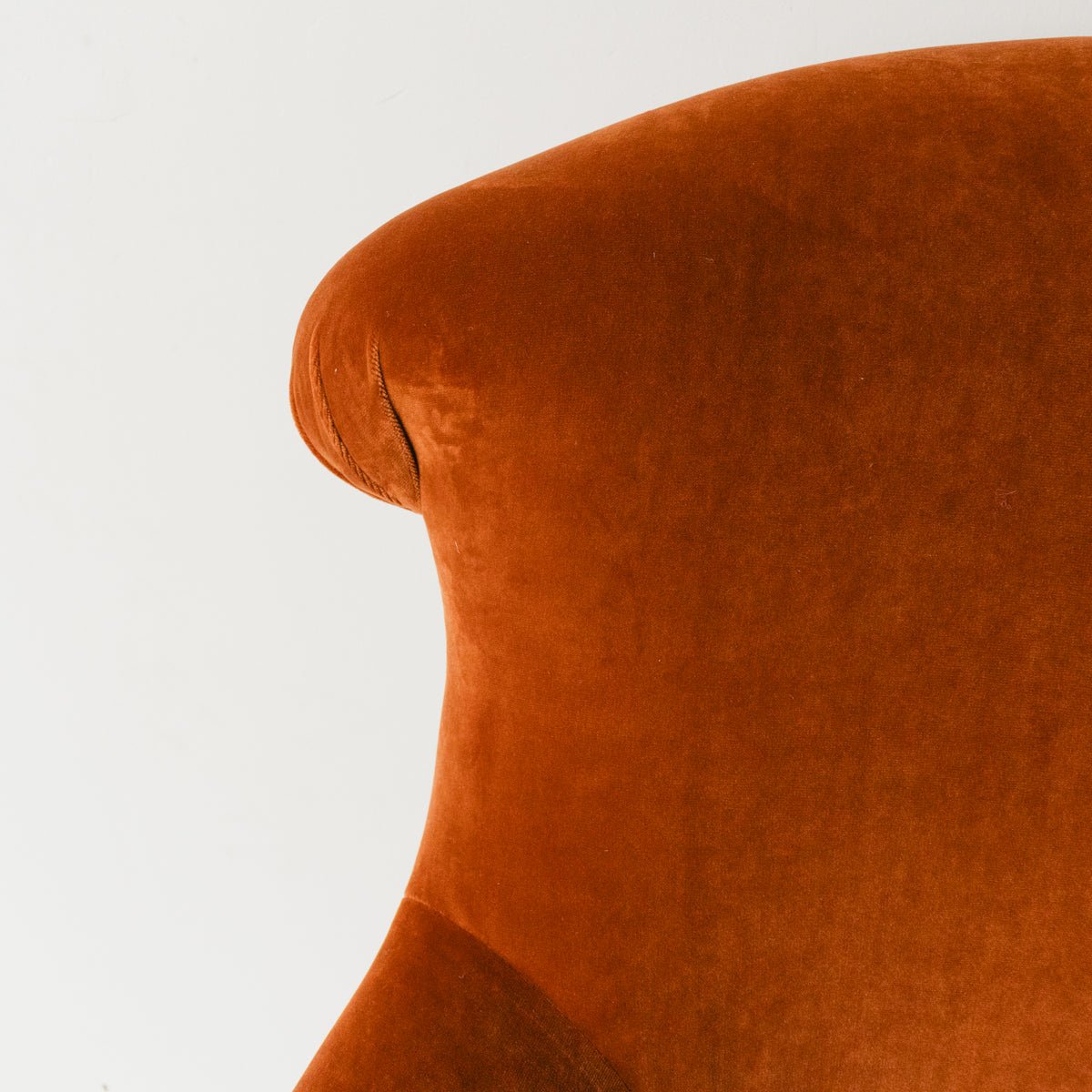 Block Print Crapaud Chair | Copper Velvet - elsie green - furniture