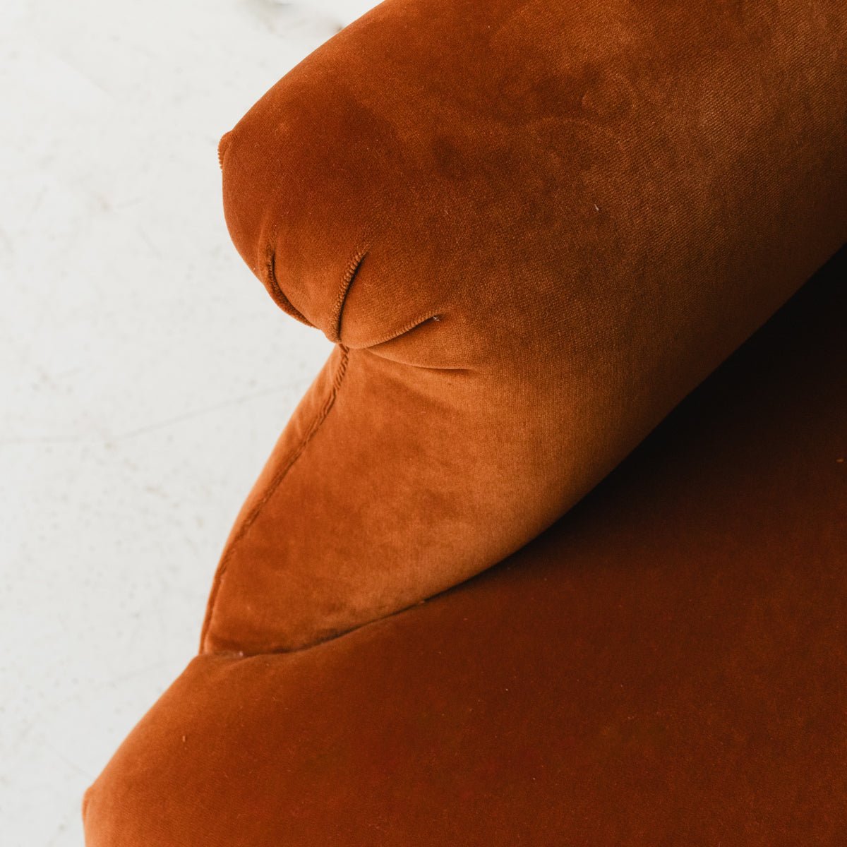 Block Print Crapaud Chair | Copper Velvet - elsie green - furniture