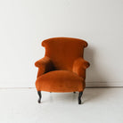 Block Print Crapaud Chair | Copper Velvet - elsie green - furniture