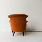 Block Print Crapaud Chair | Copper Velvet - elsie green - furniture