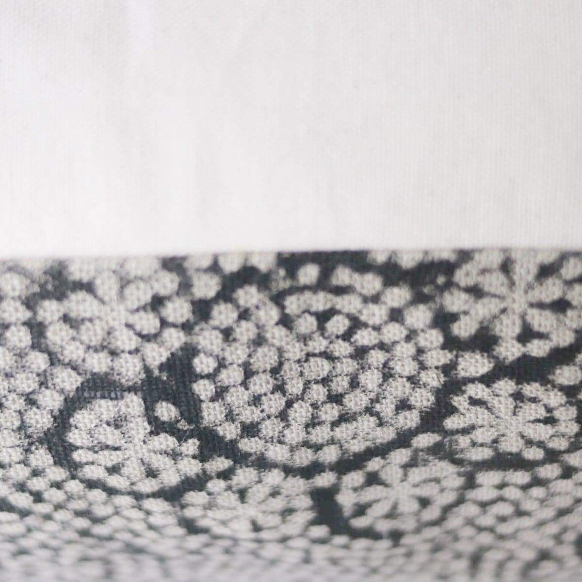 Block Print Lumbar Pillow | Wisteria Noir - elsie green - Textiles