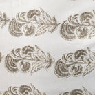 Block Print Pillow | Cornflower French Grey - elsie green - textiles